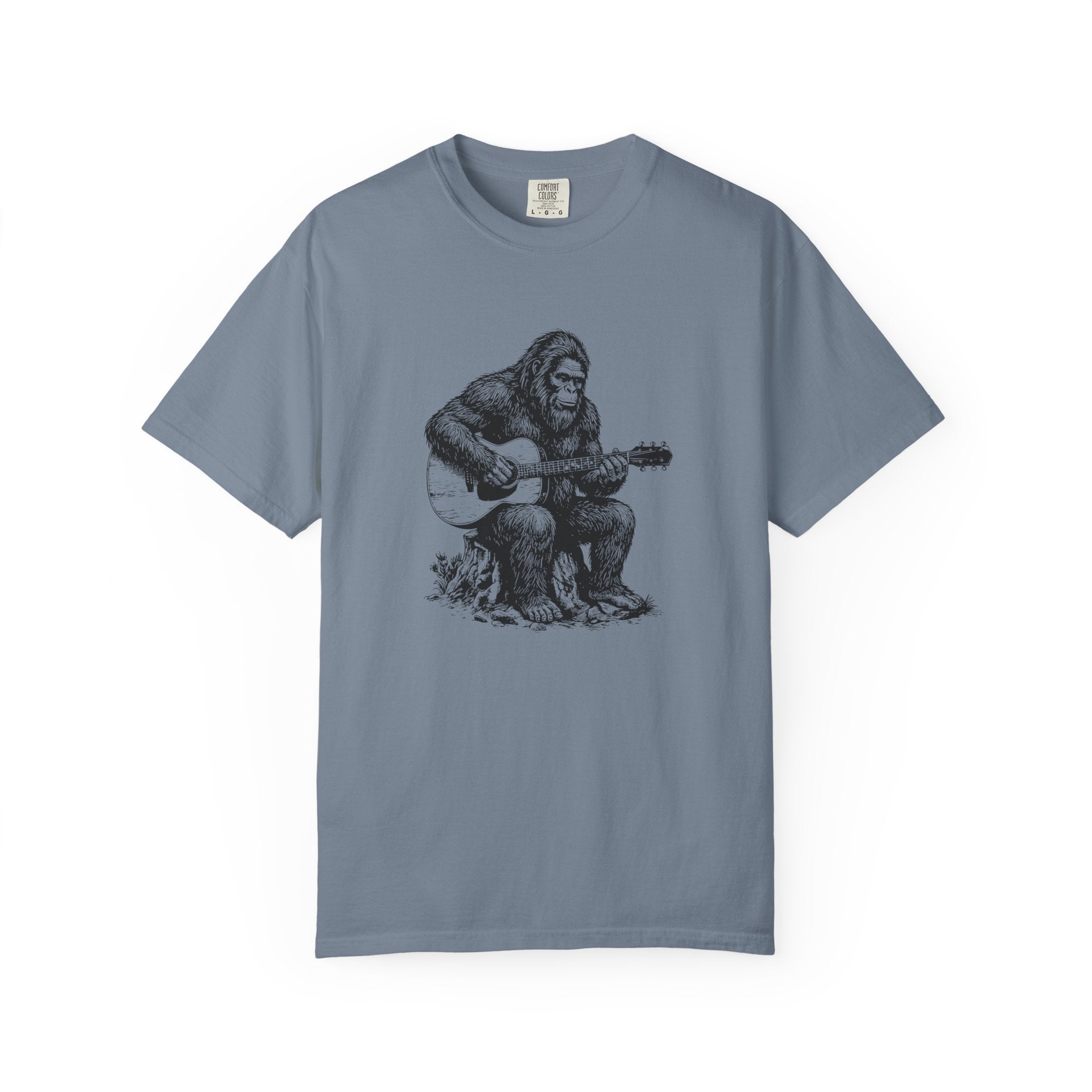 Bigfoot Playing Guitar T-Shirt