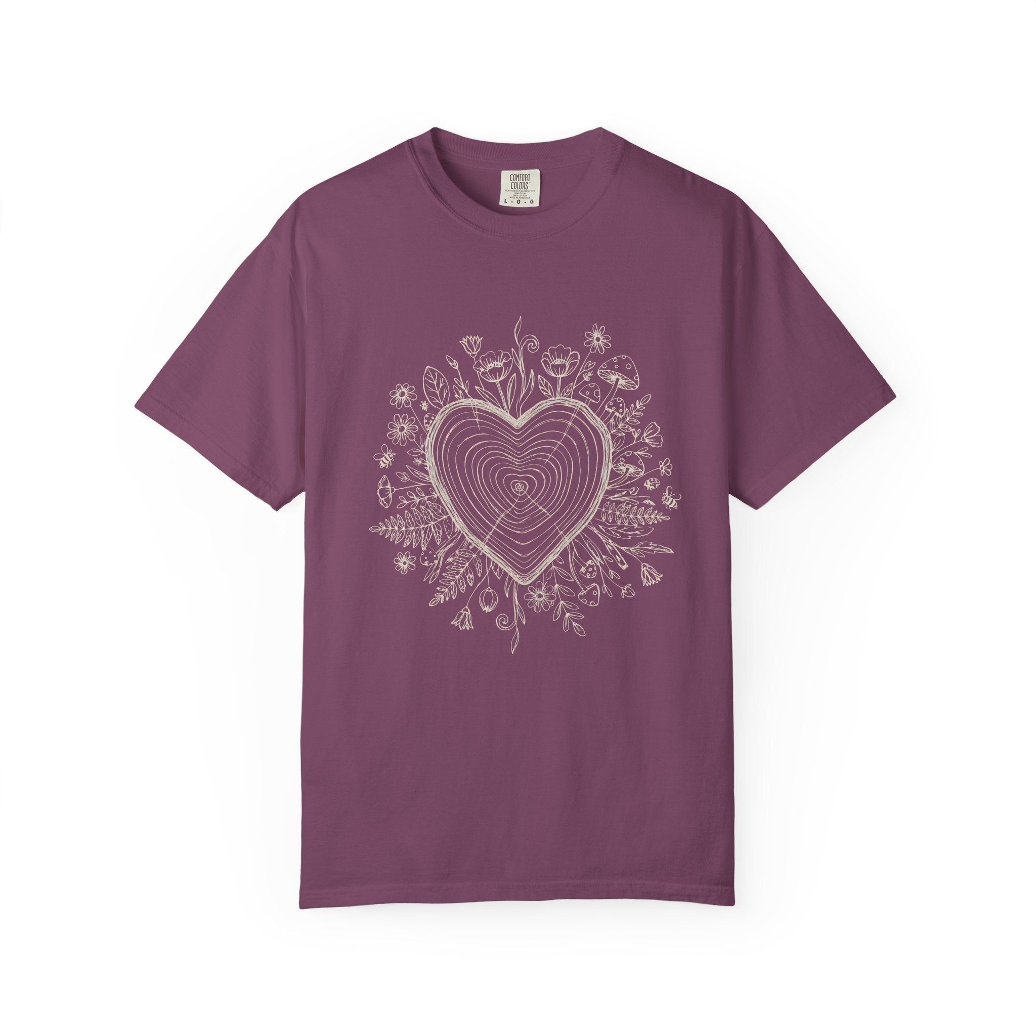 Floral Tree-Ring T-Shirt
