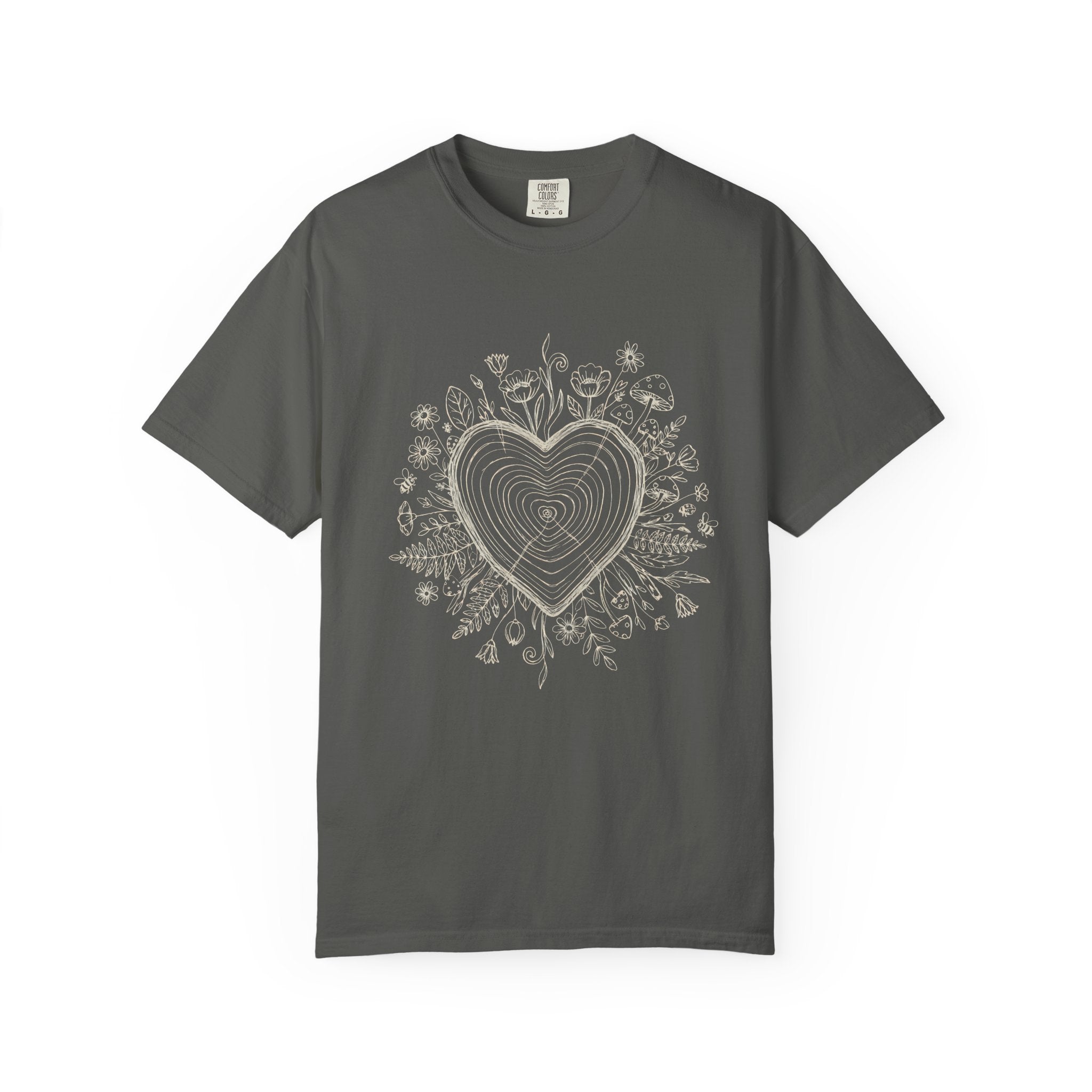 Floral Tree-Ring T-Shirt