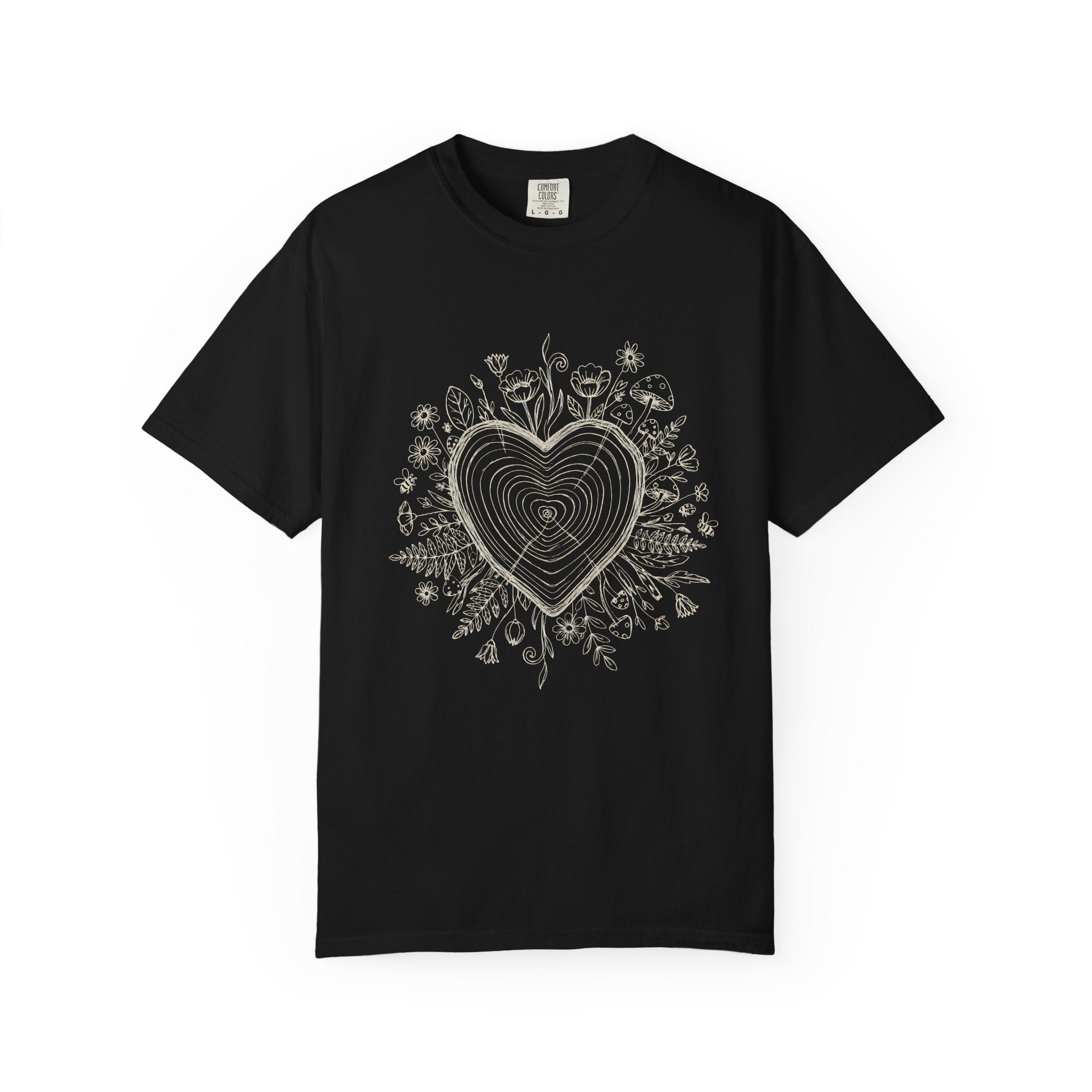 Floral Tree-Ring T-Shirt