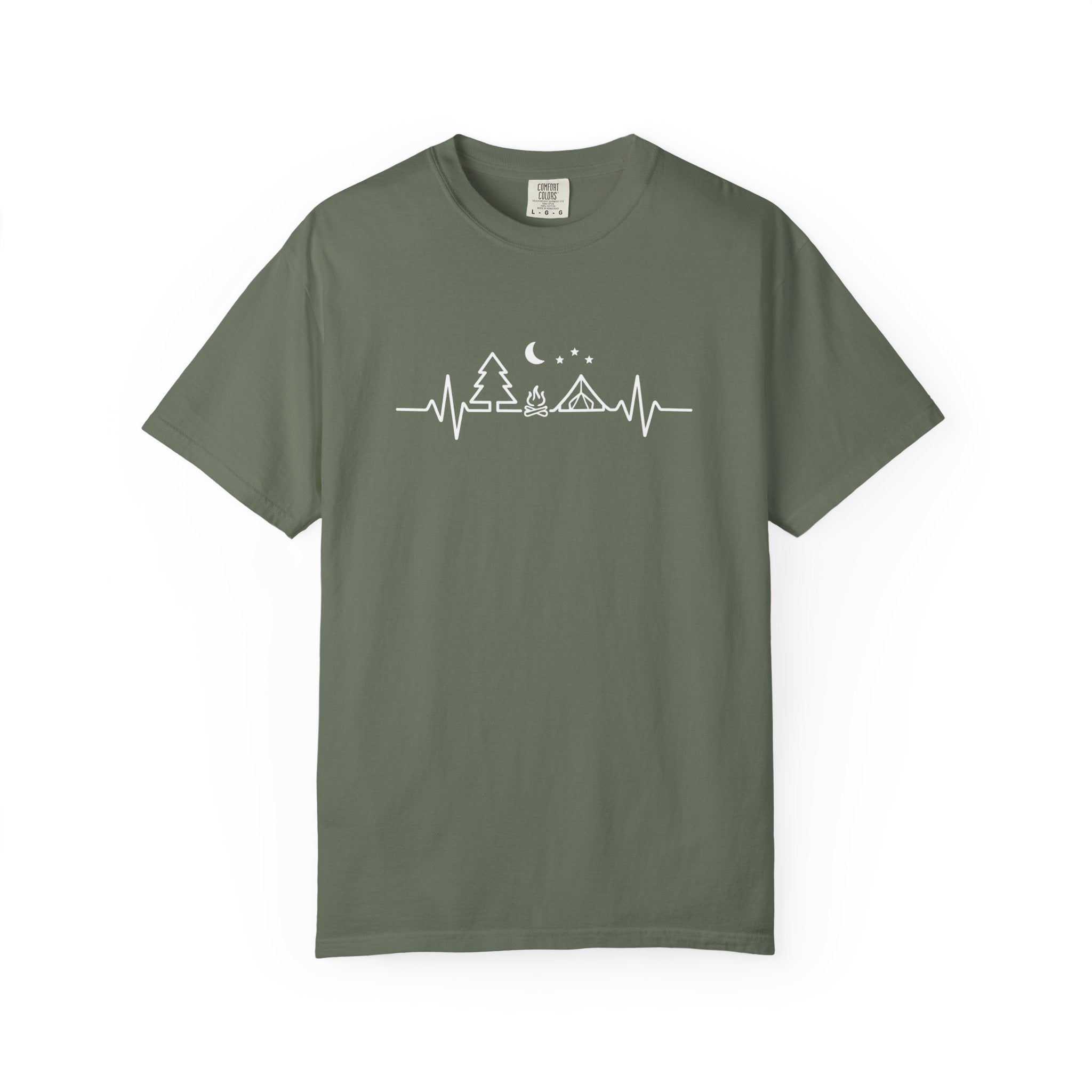 Camping Heartbeat T-Shirt