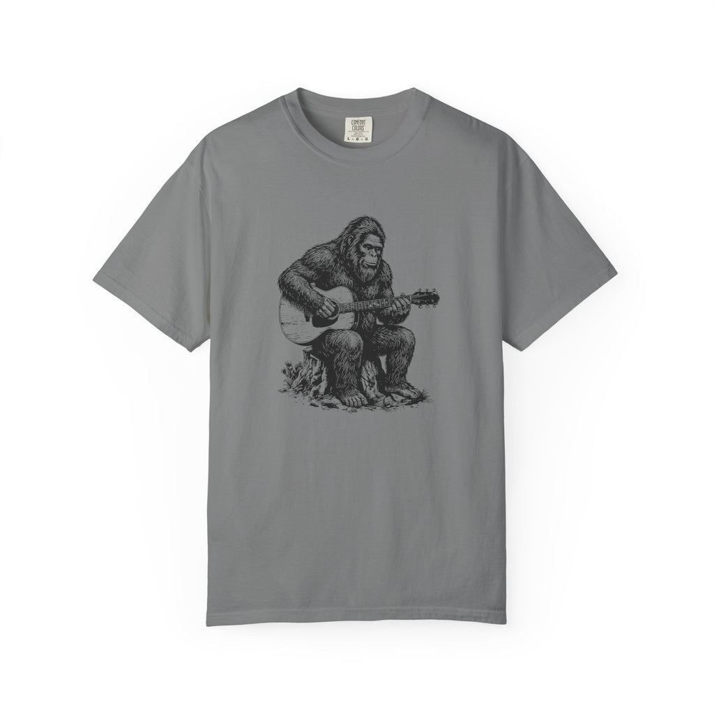Bigfoot Playing Guitar T-Shirt