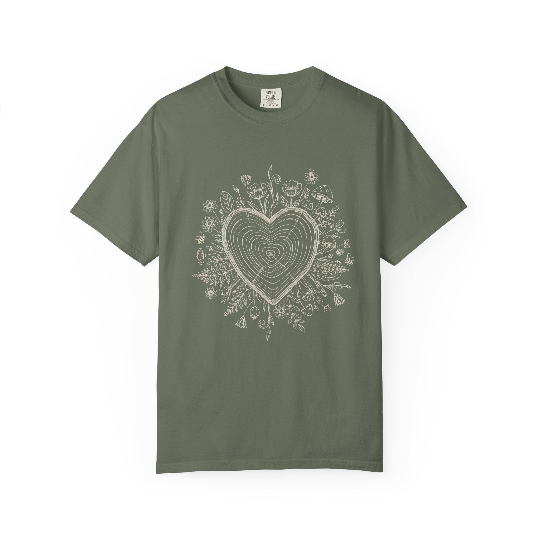 Floral Tree-Ring T-Shirt