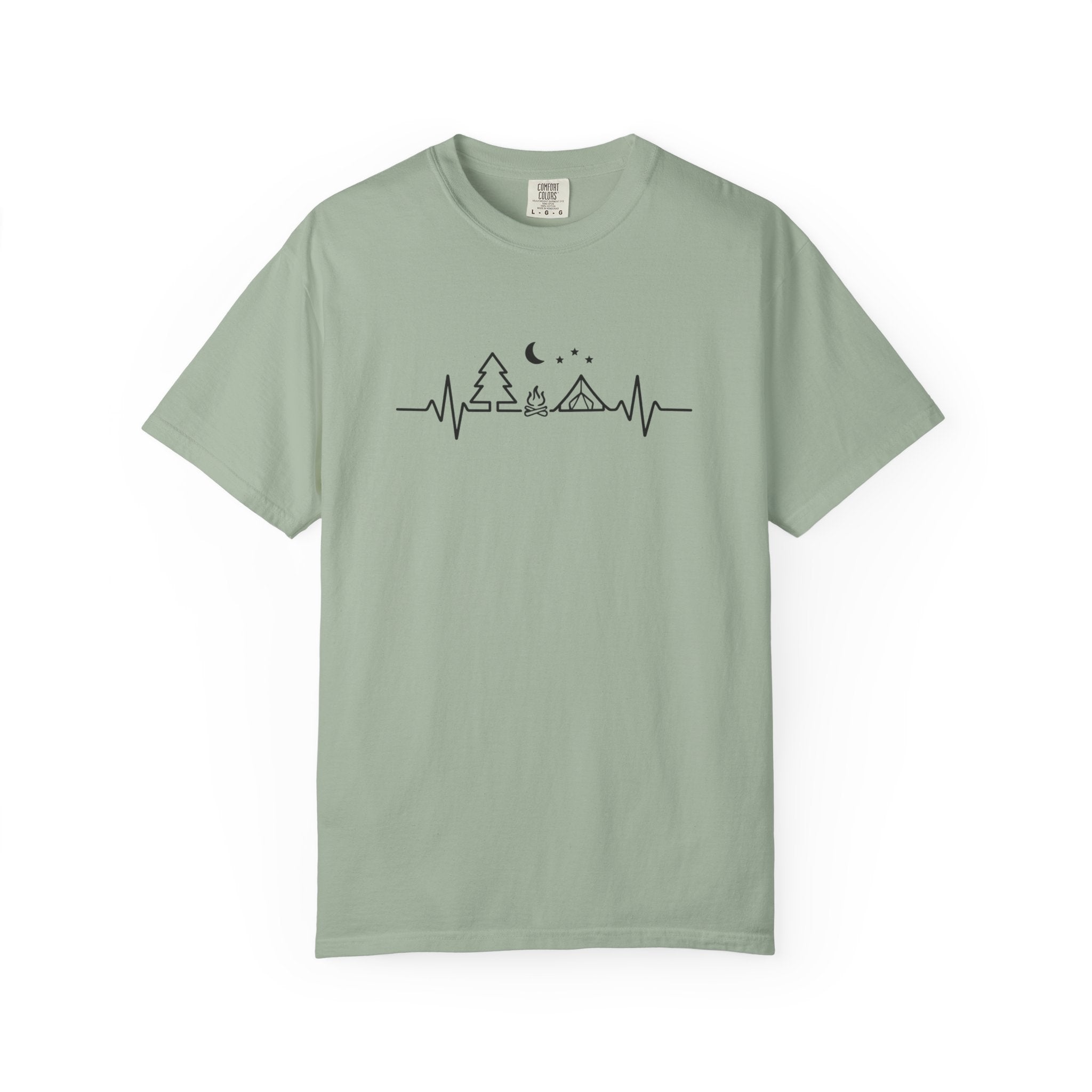 Camping Heartbeat T-Shirt