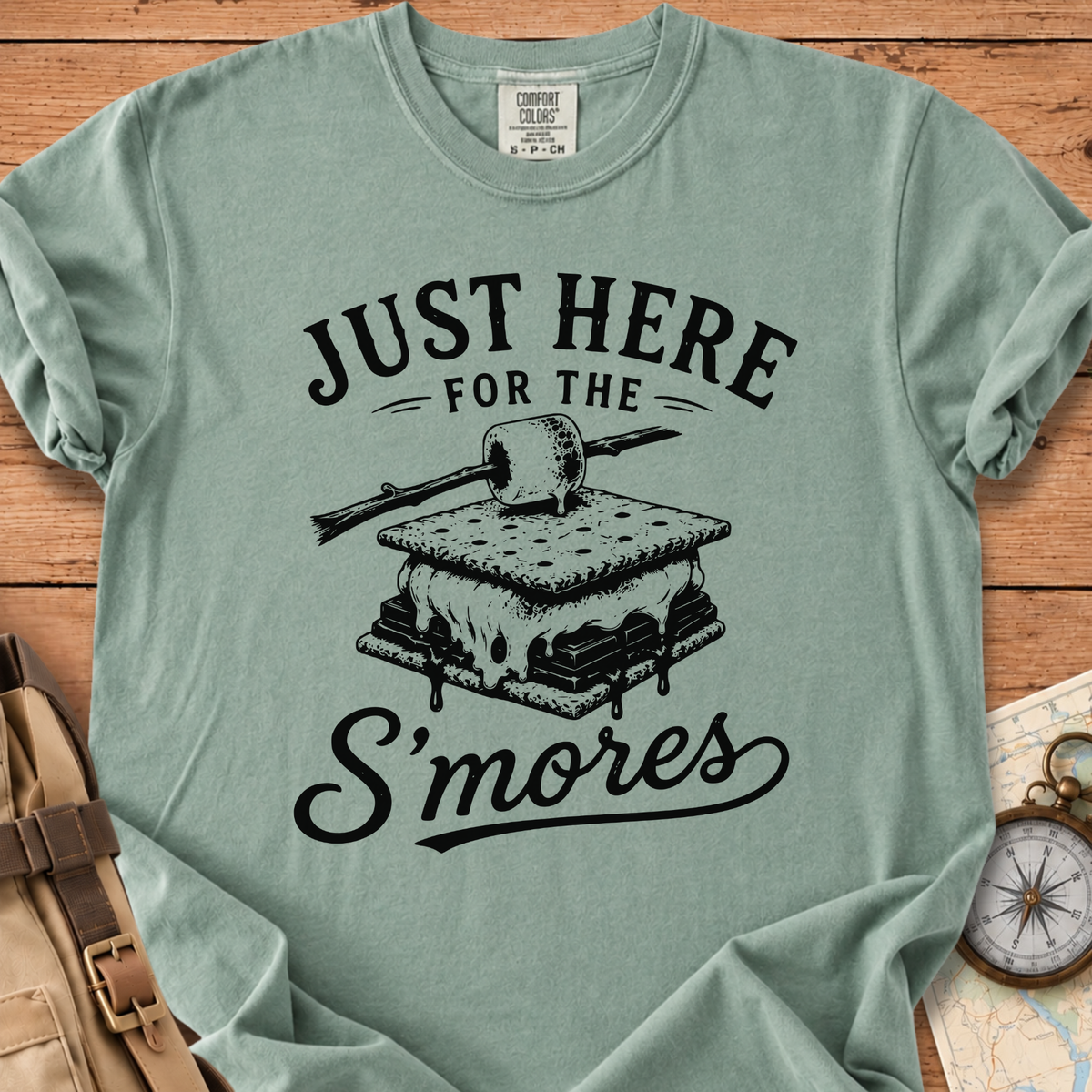 Just Here For S'mores T-Shirt