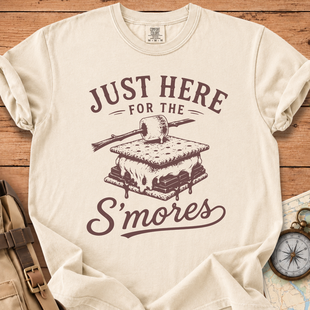 Just Here For S'mores T-Shirt