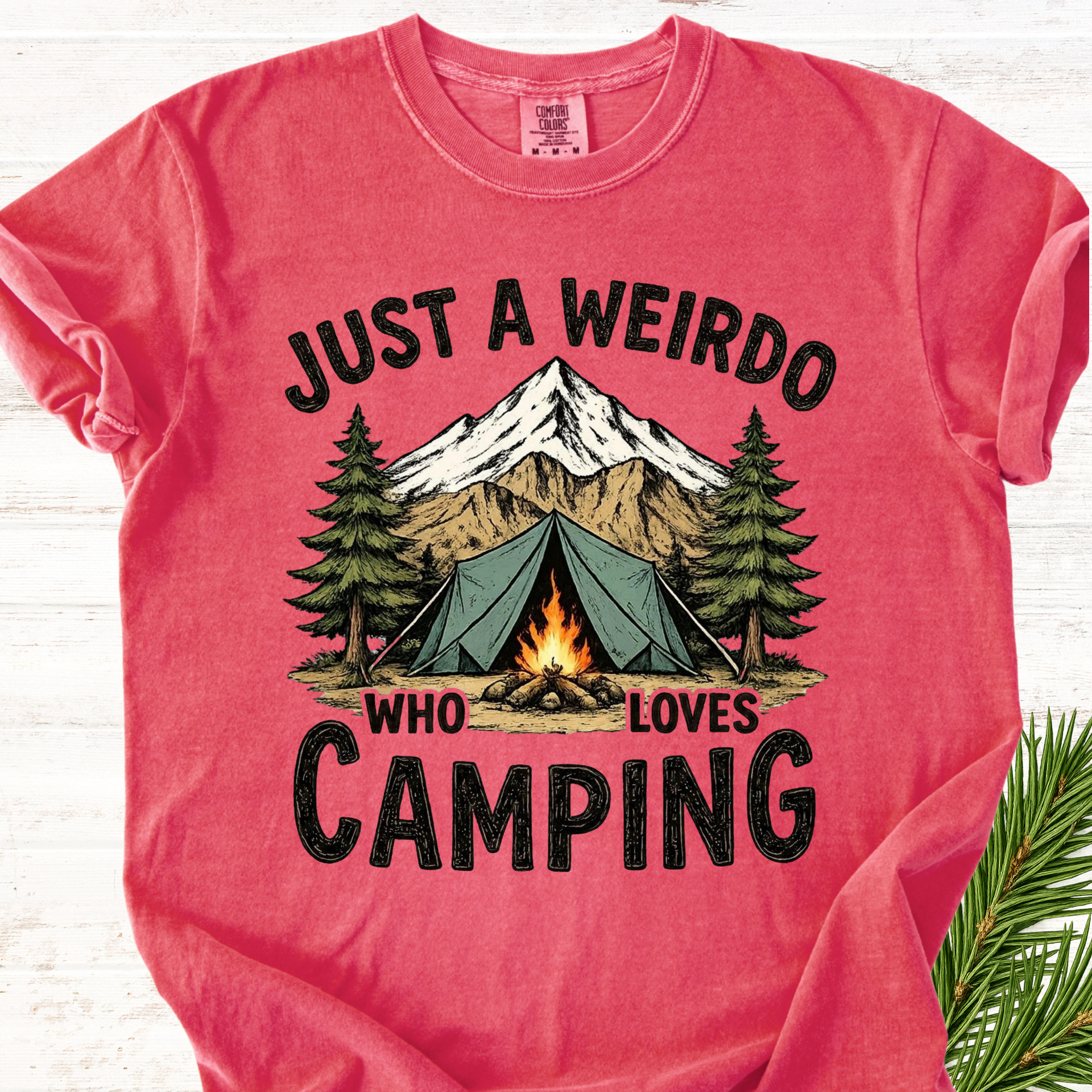 Camping Weirdo T-Shirt
