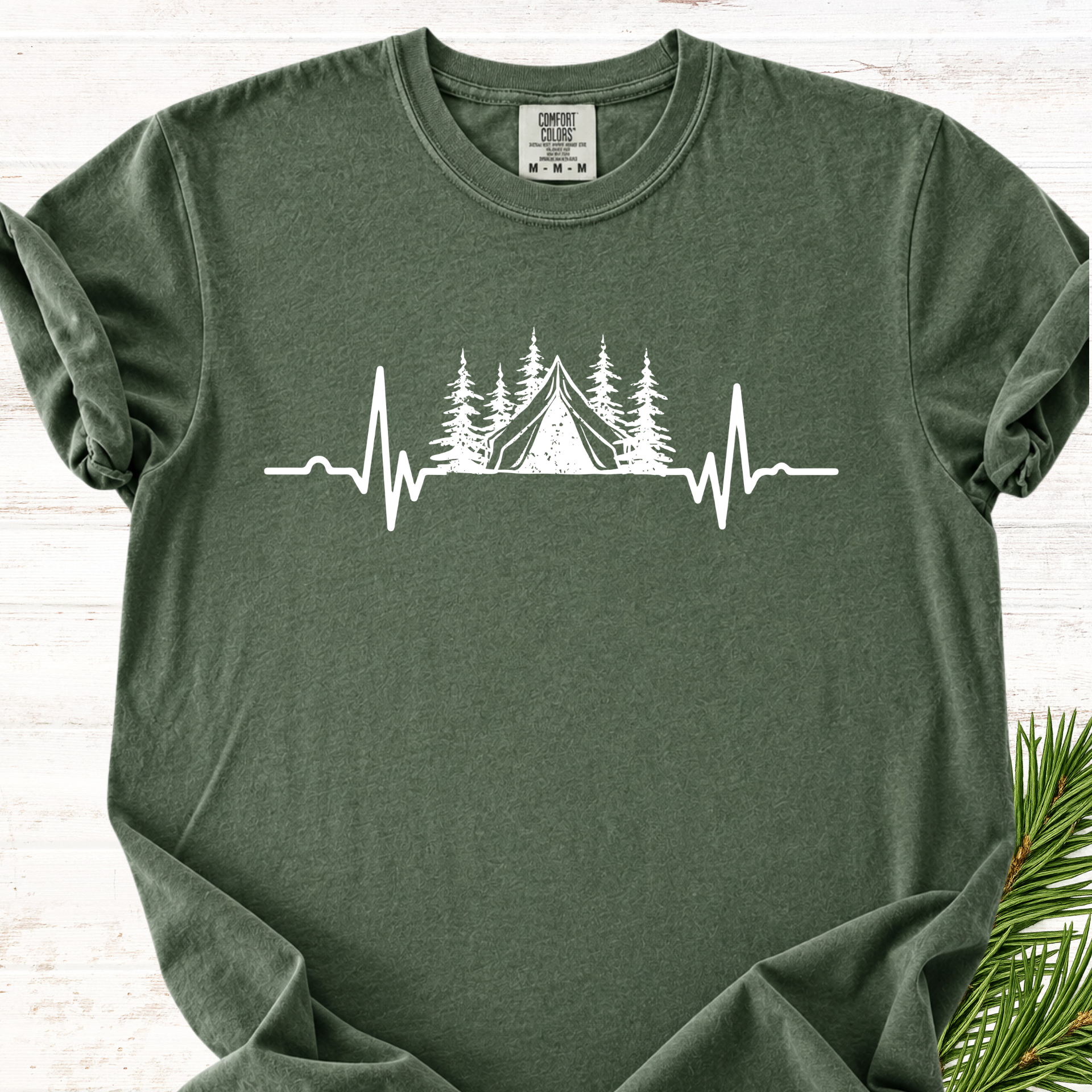 Tent Heartbeat T-Shirt