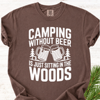 Camping without beer T-shirt