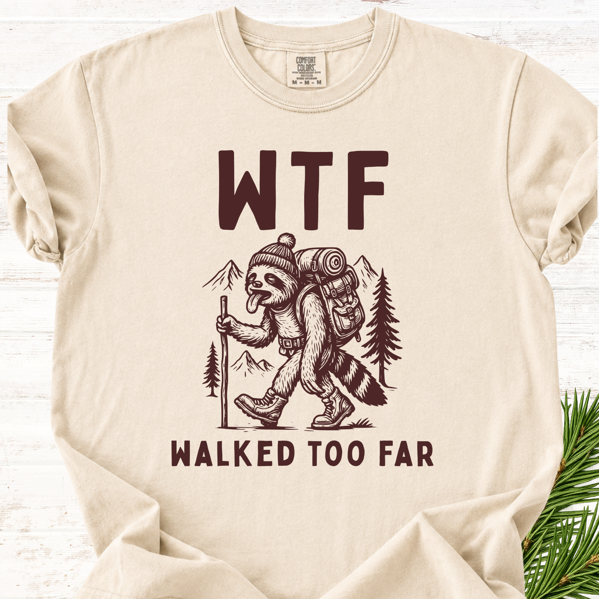 WTF Walked To Far T-Shirt