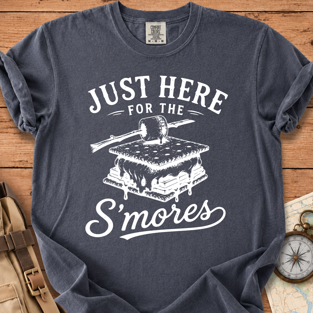 Just Here For S'mores T-Shirt